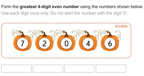 the greatest 4 digit even number|Solved: ) greatest 4 .